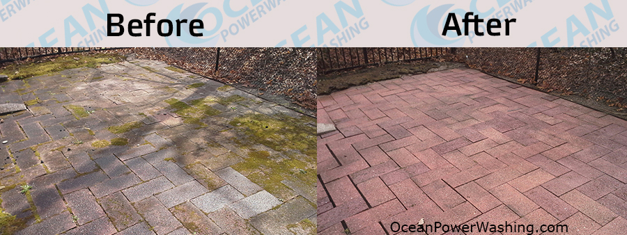 Before And After Pics Power Washing Exterior Cleaning Ocean